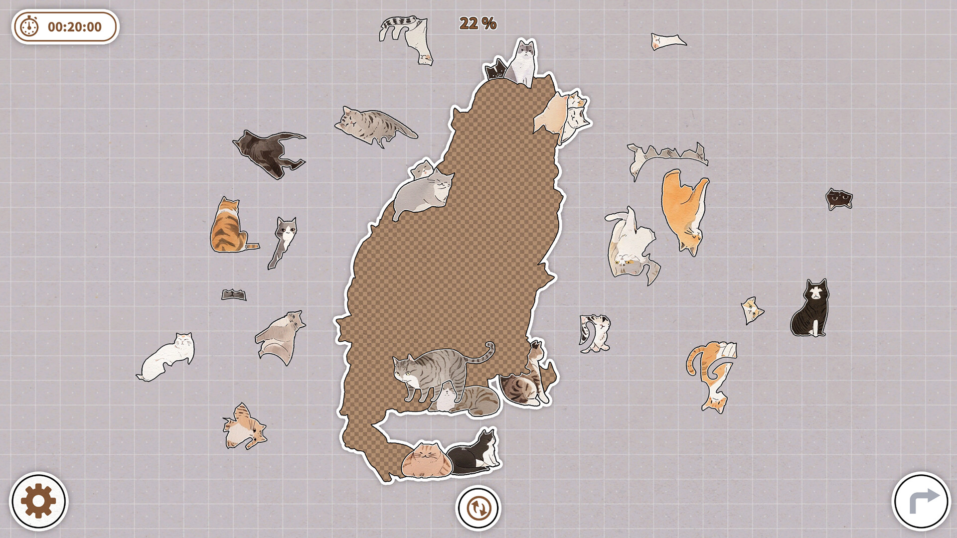 Cats Huddled Together screenshot 3