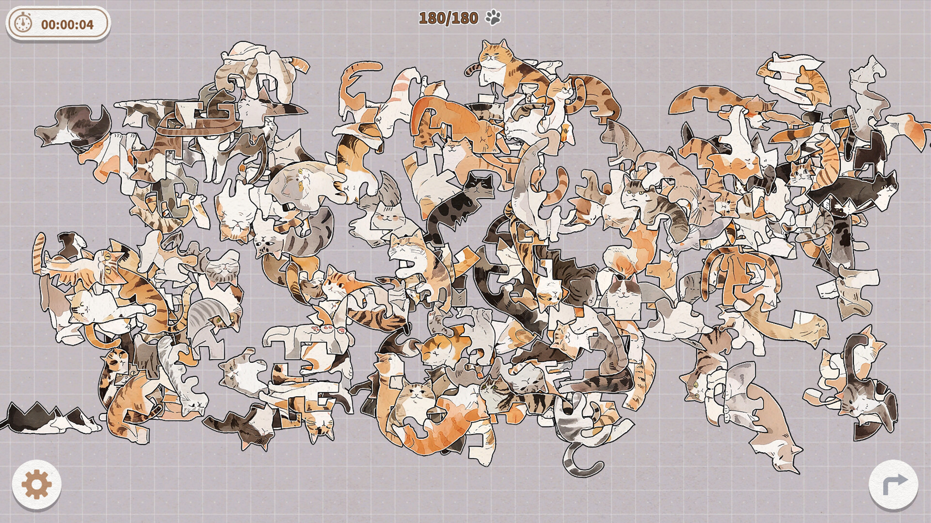 Cats Huddled Together screenshot 4