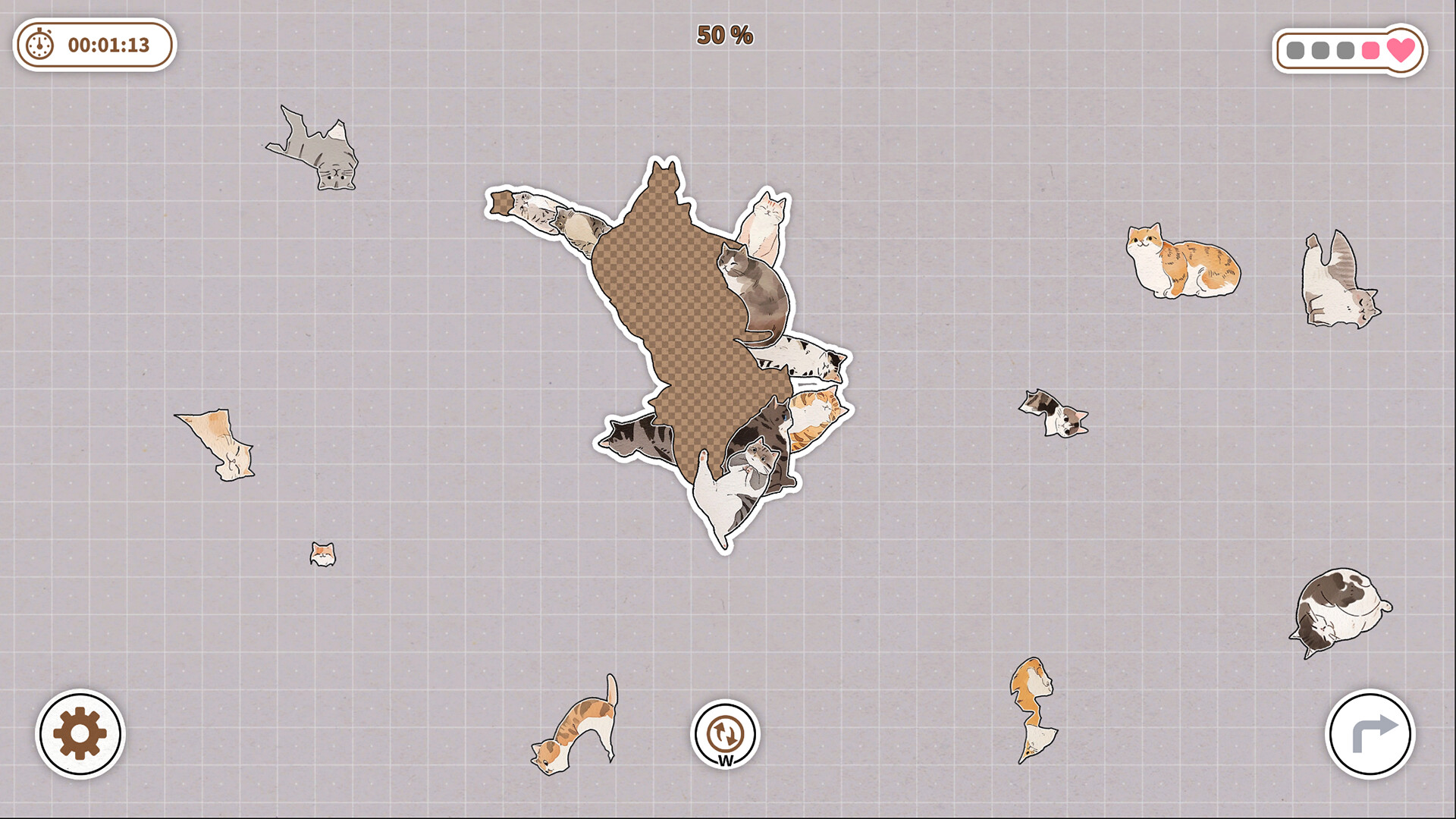 Cats Huddled Together screenshot 11