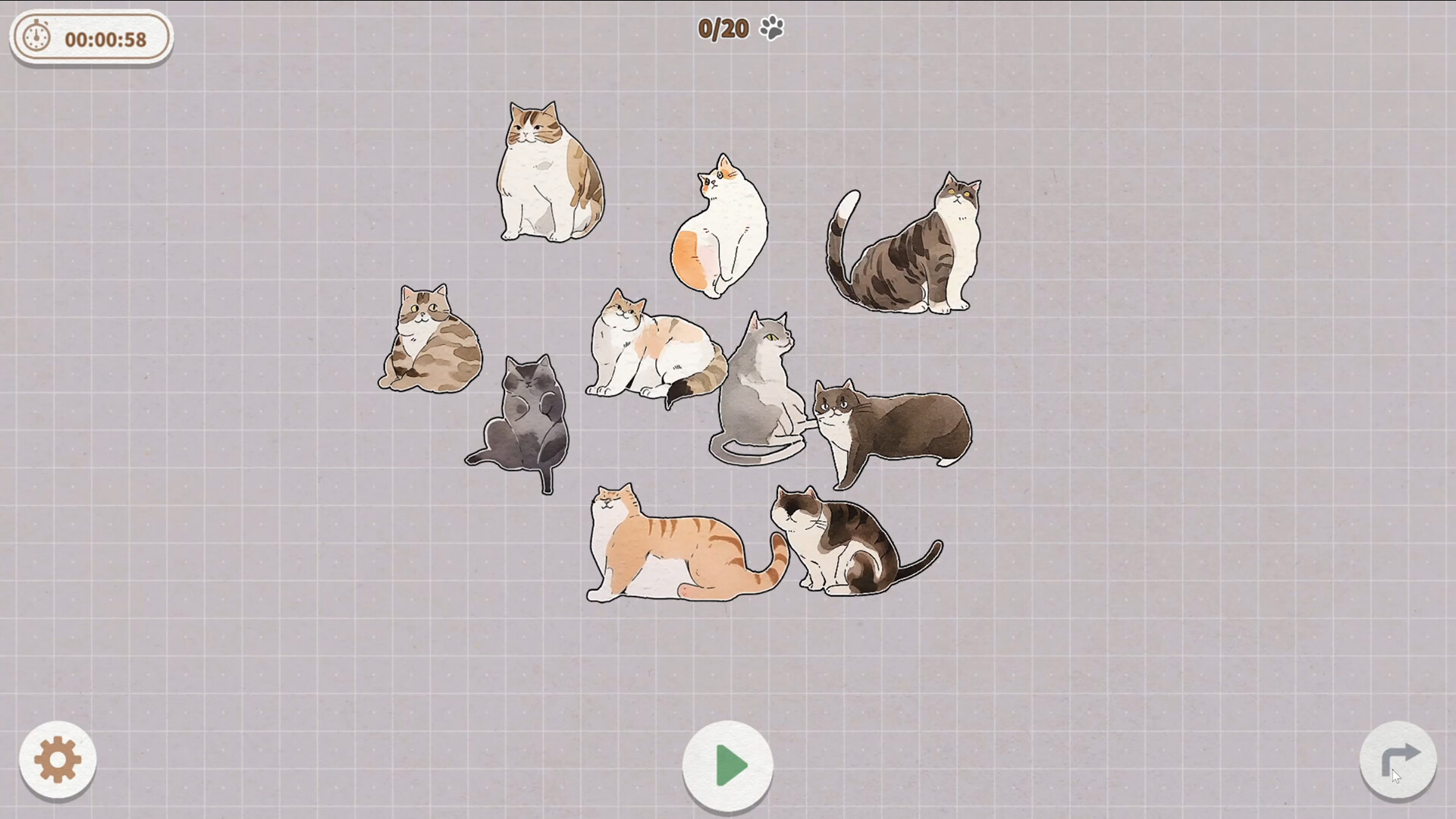 Cats Huddled Together screenshot 5