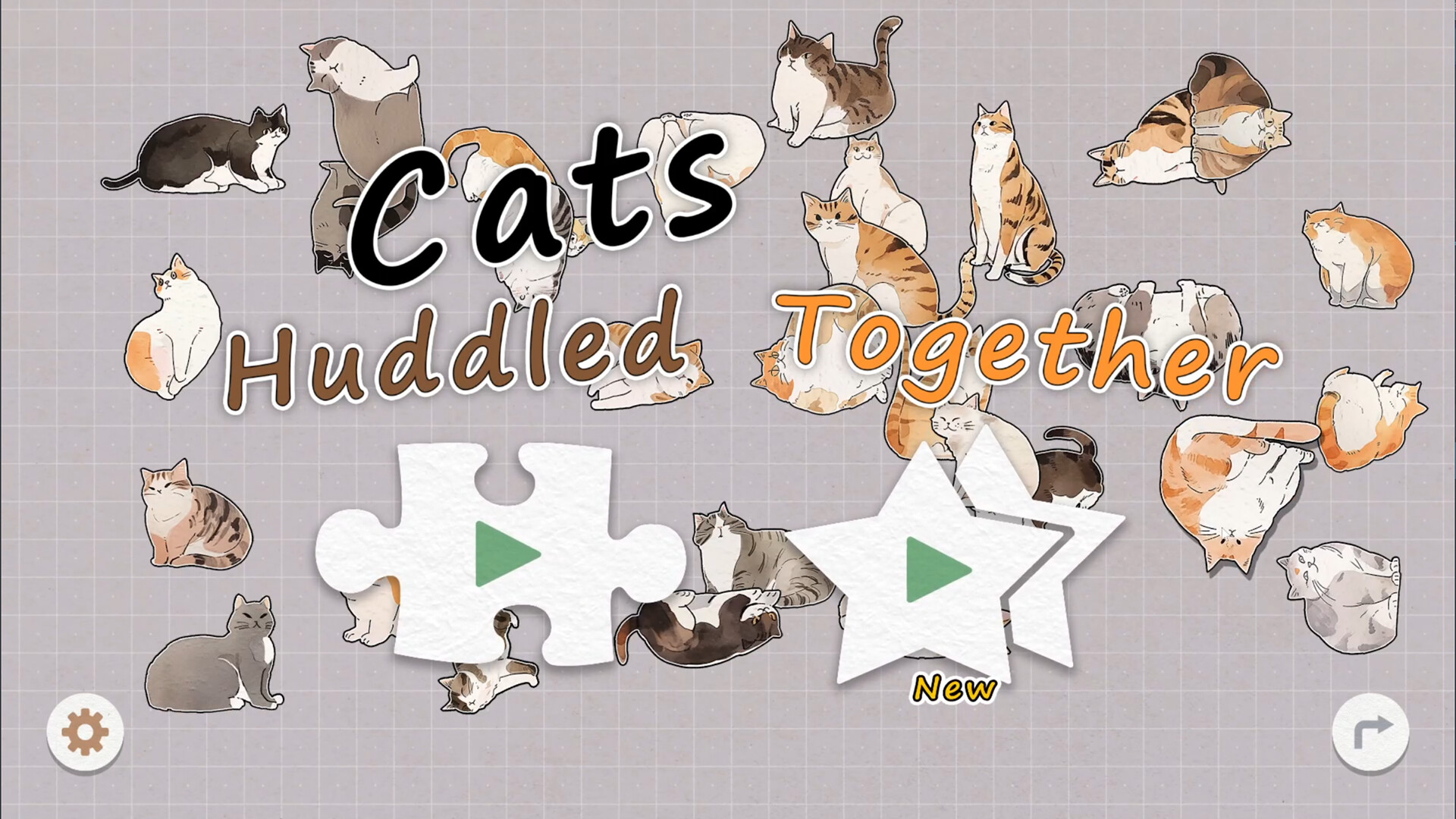 Cats Huddled Together screenshot 6