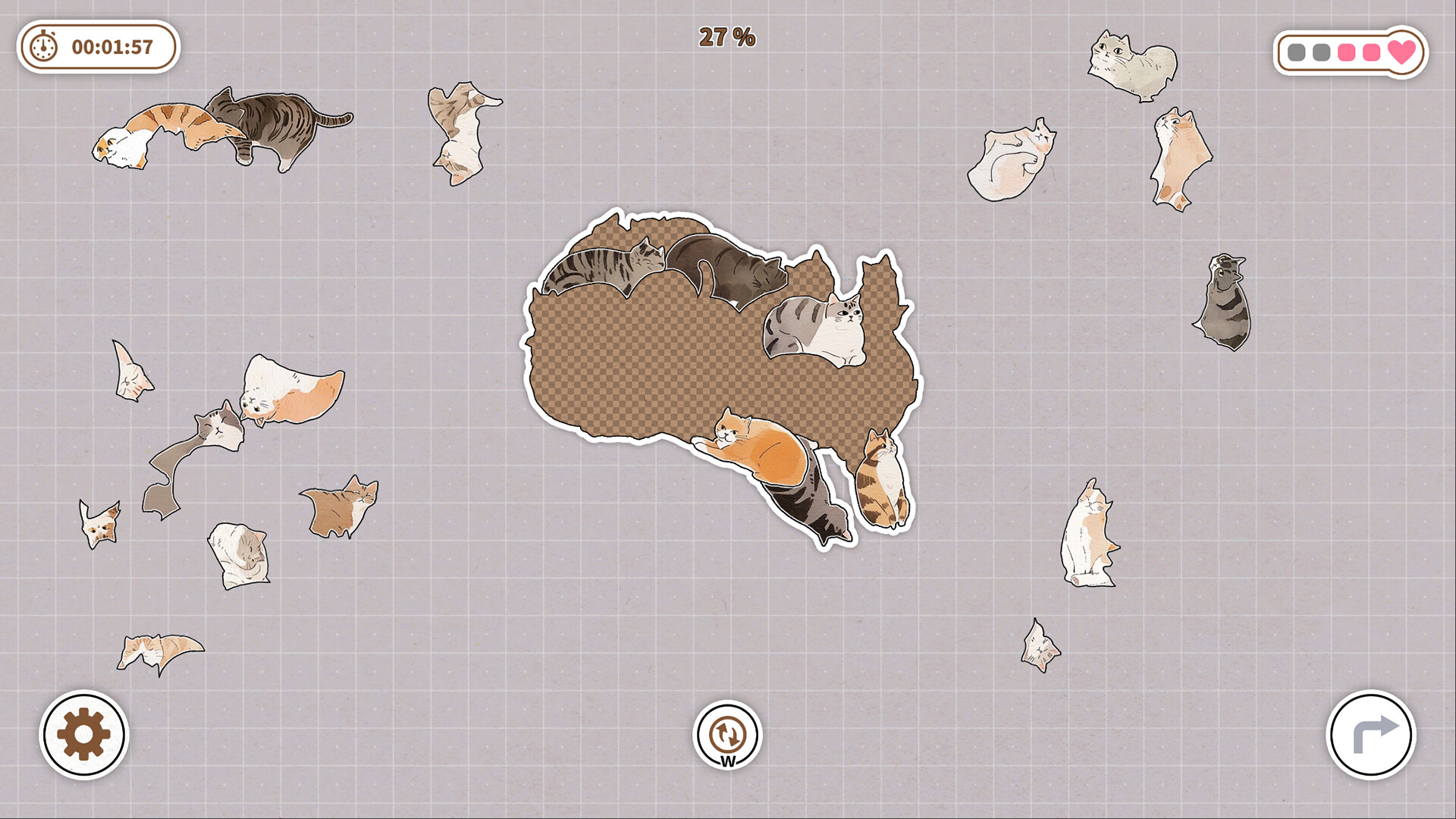 Cats Huddled Together screenshot 9