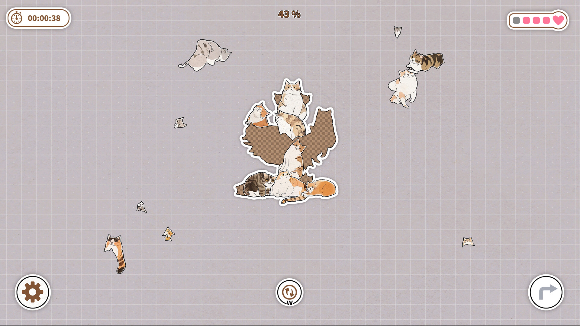 Cats Huddled Together screenshot 10