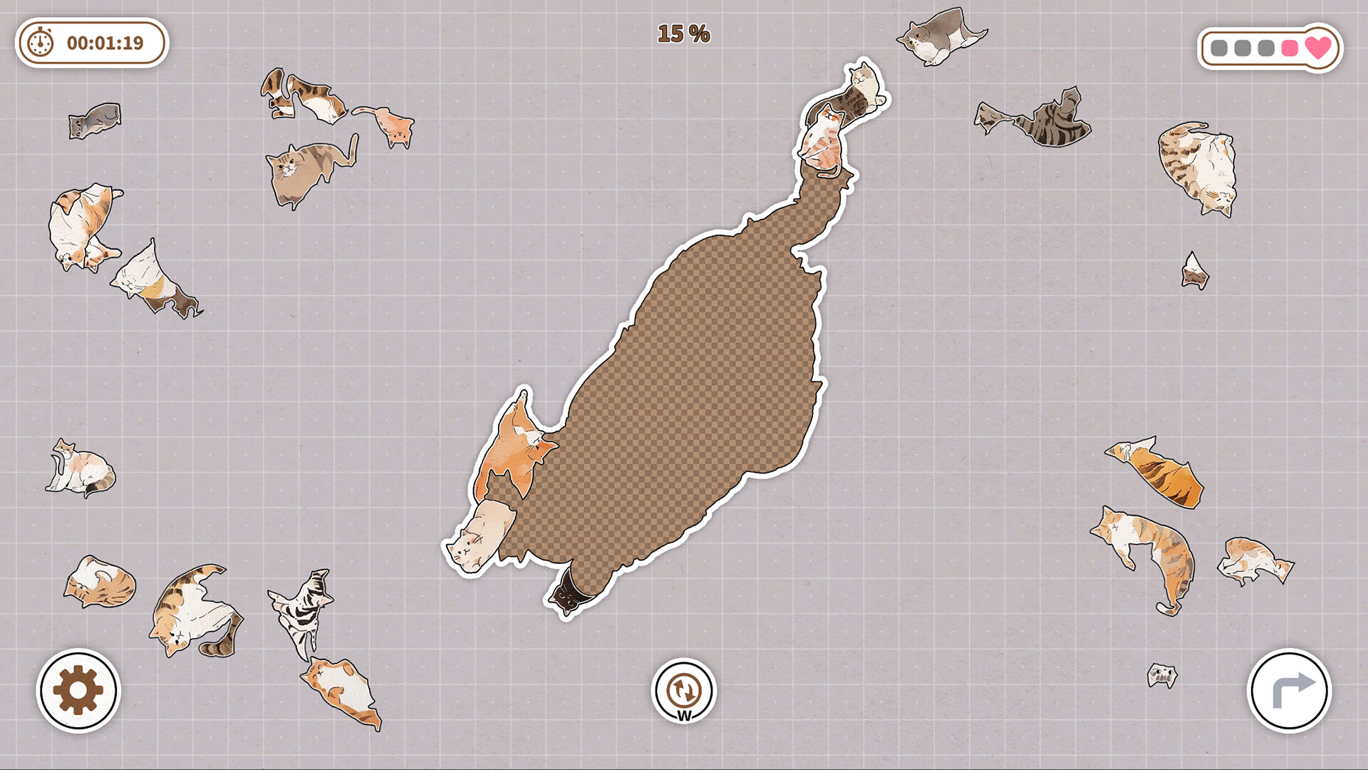 Cats Huddled Together screenshot 7