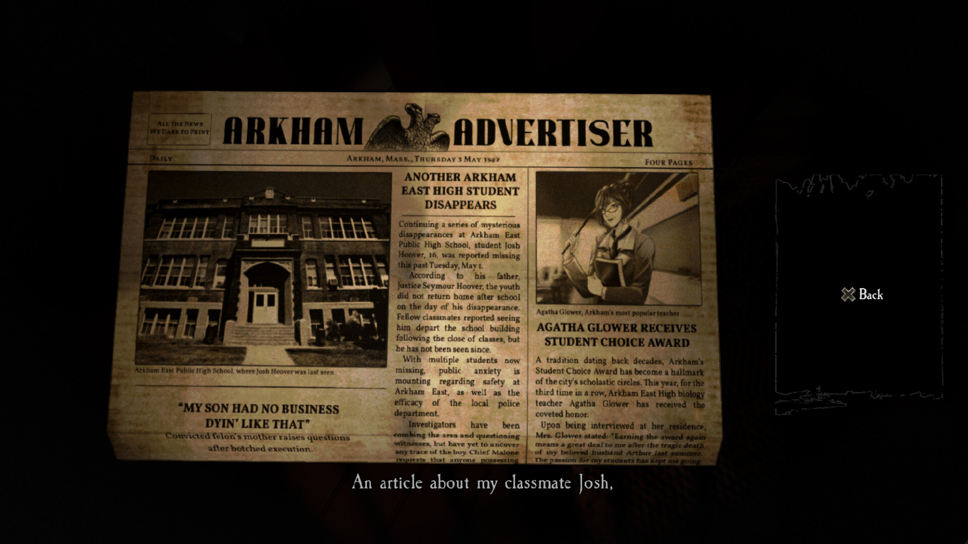 Dark Lessons screenshot 3
