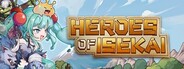 Capsule promocional de Heroes of Isekai na loja do Steam