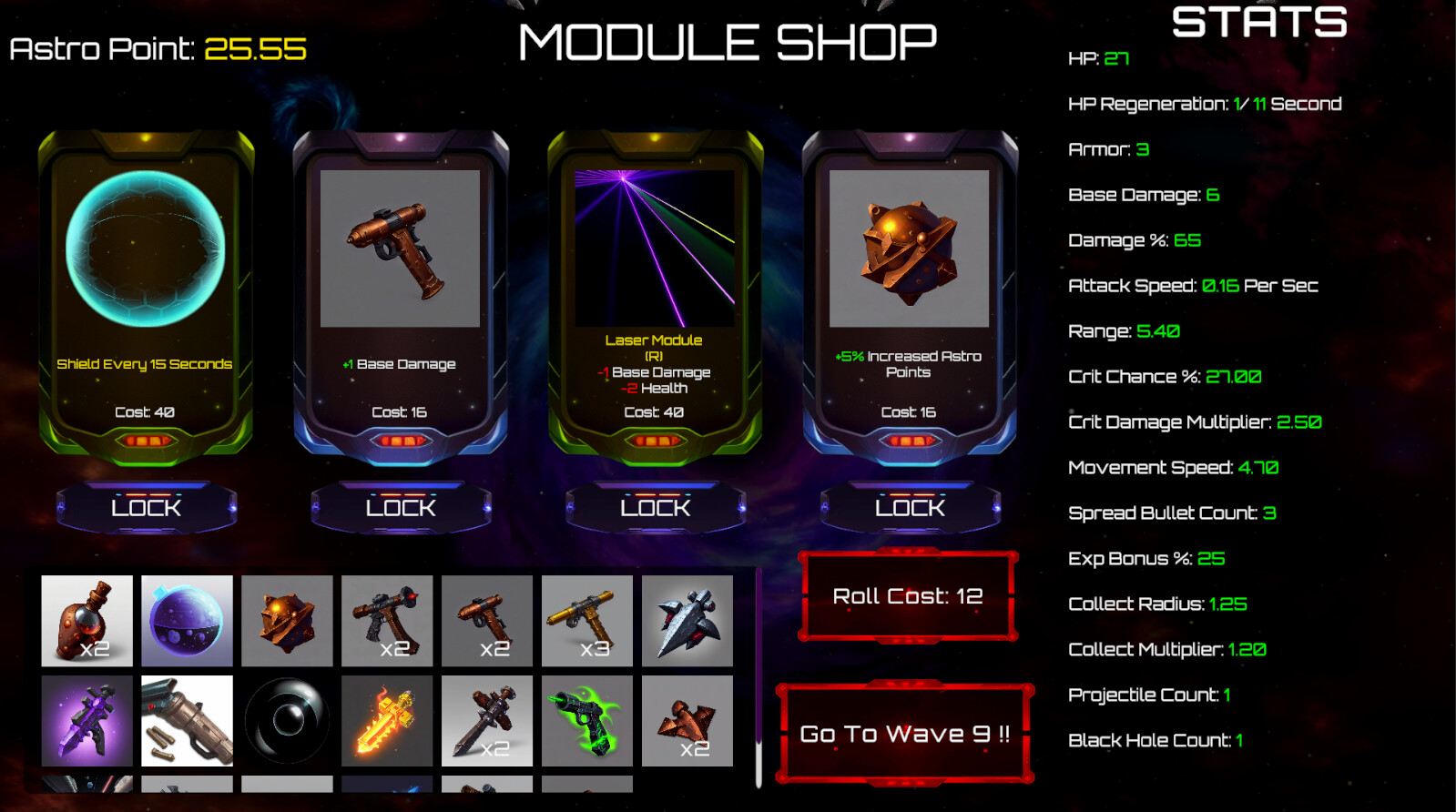 AstroPanic screenshot 2