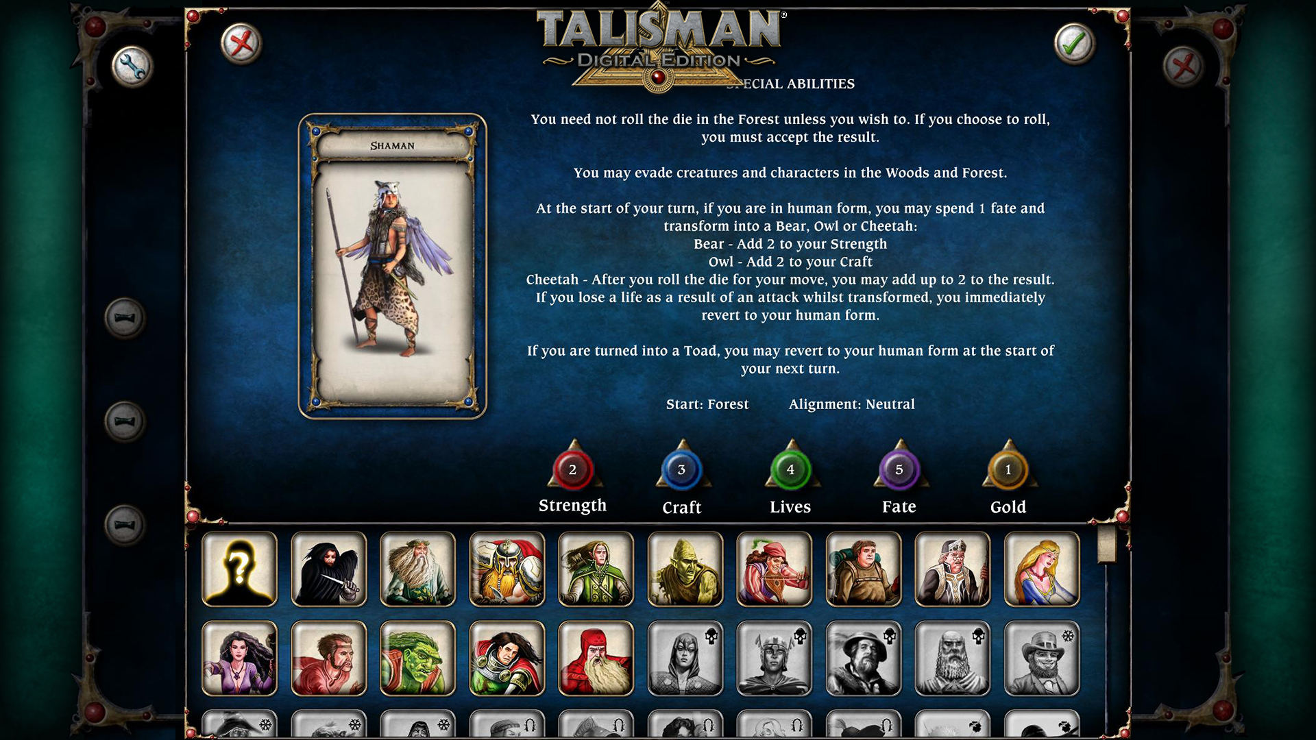 Character Pack #10 - Shaman screenshot 1