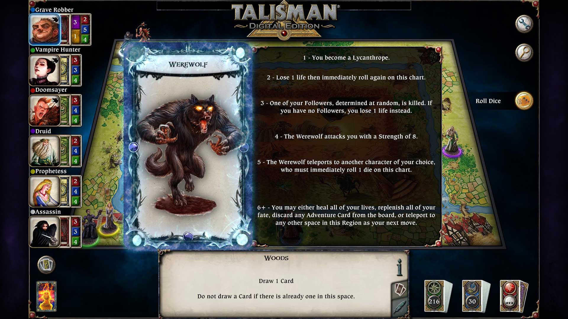 Talisman - The Blood Moon Expansion screenshot 2