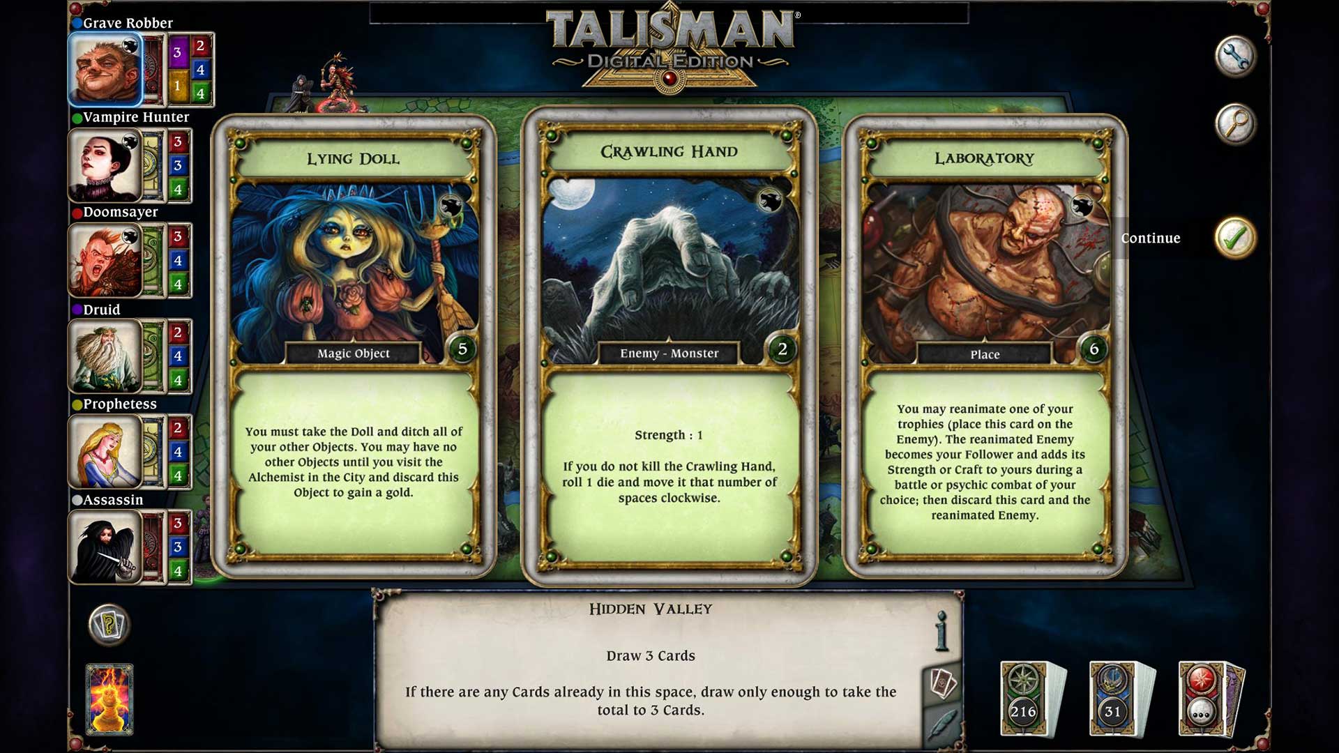 Talisman - The Blood Moon Expansion screenshot 5