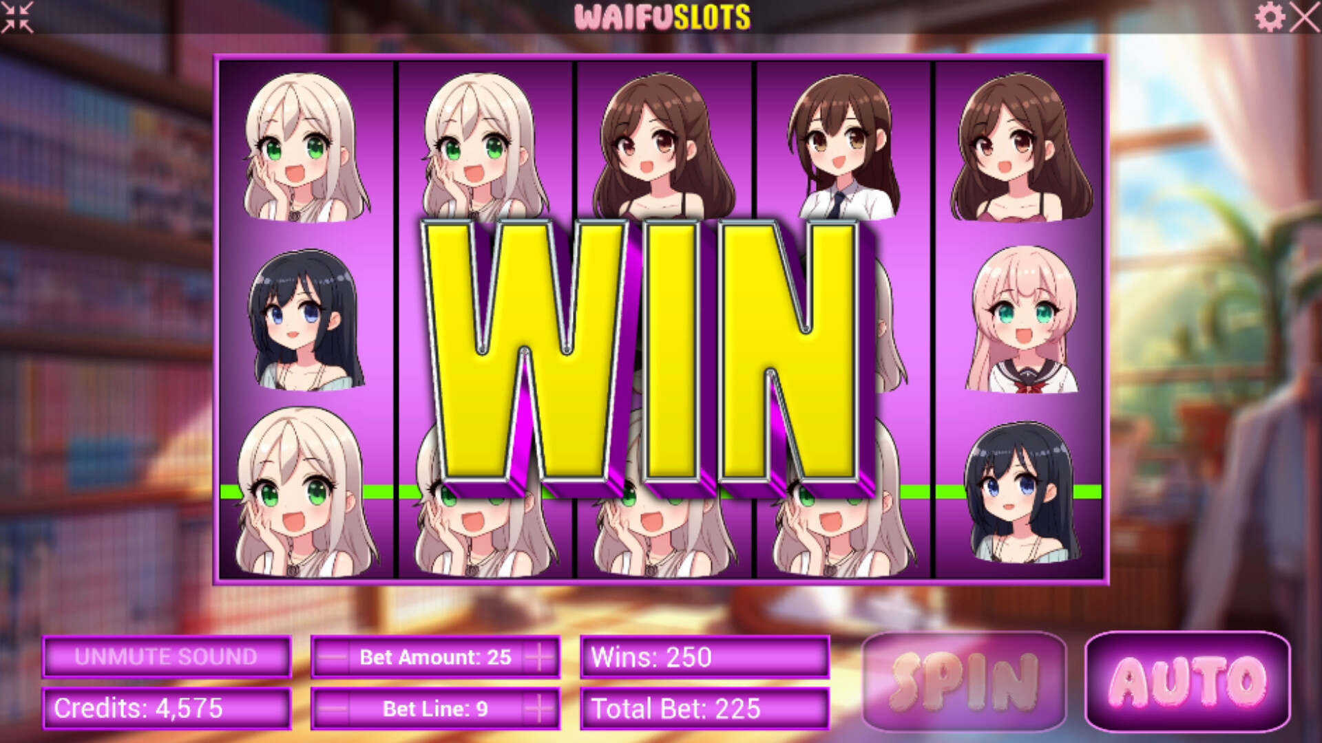 Waifu Slots screenshot 4
