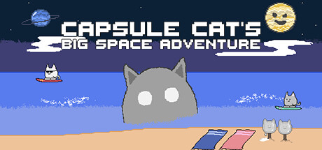 Capsule Cat's Big Space Adventure: header artwork