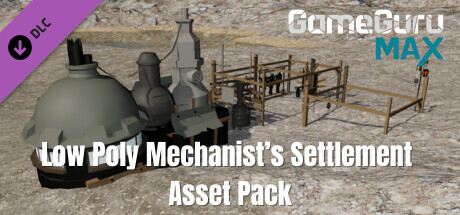 MAX Low Poly Mechanist's Settlement