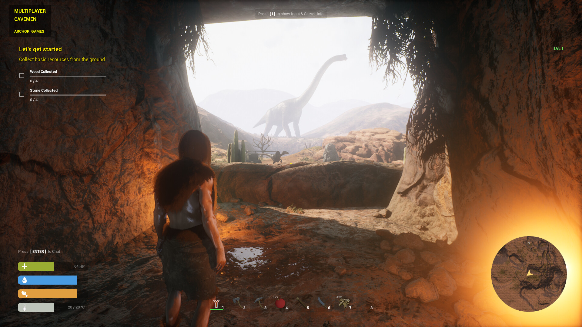 MULTIPLAYER CAVEMEN screenshot 9