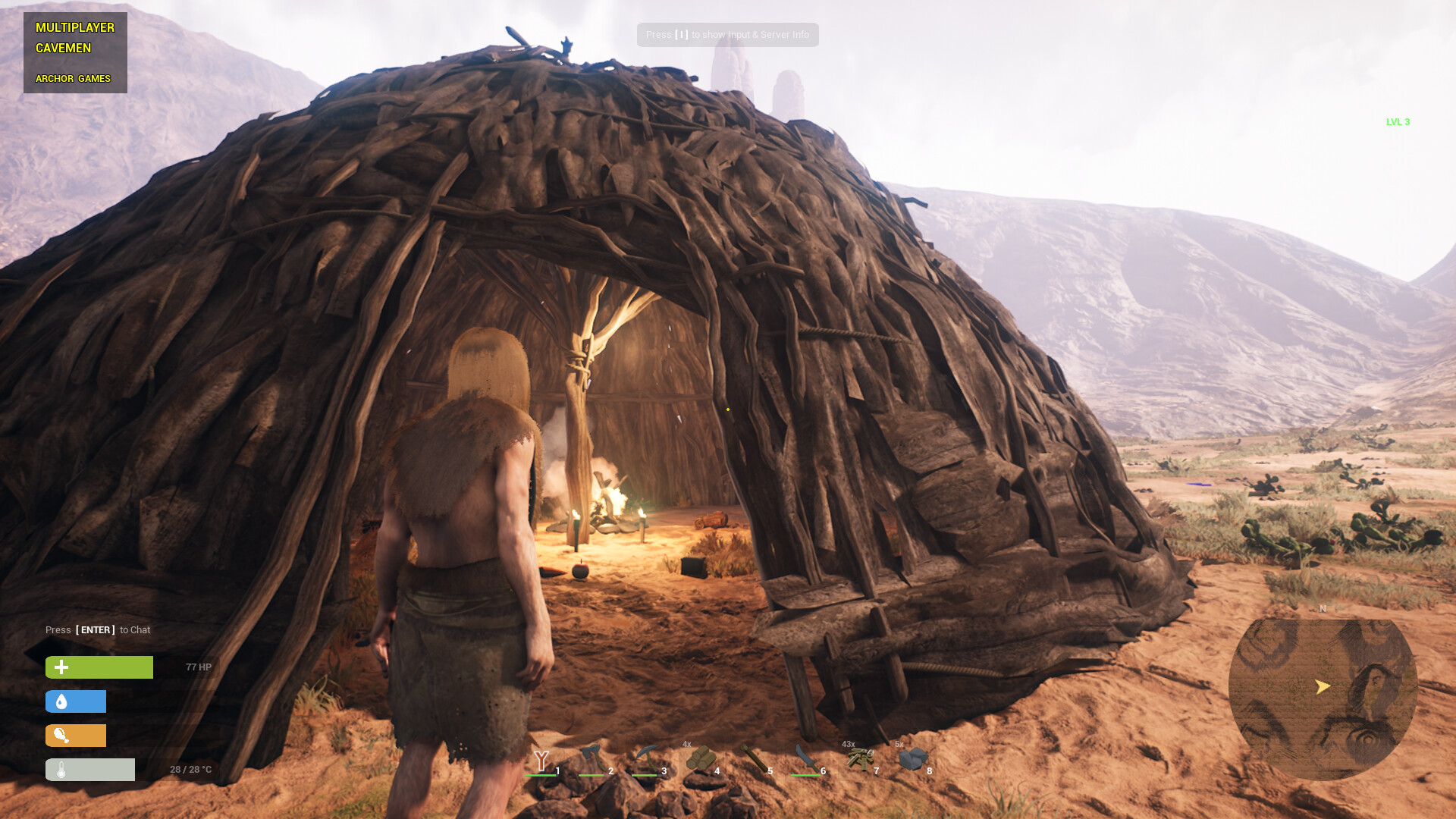 MULTIPLAYER CAVEMEN screenshot 7