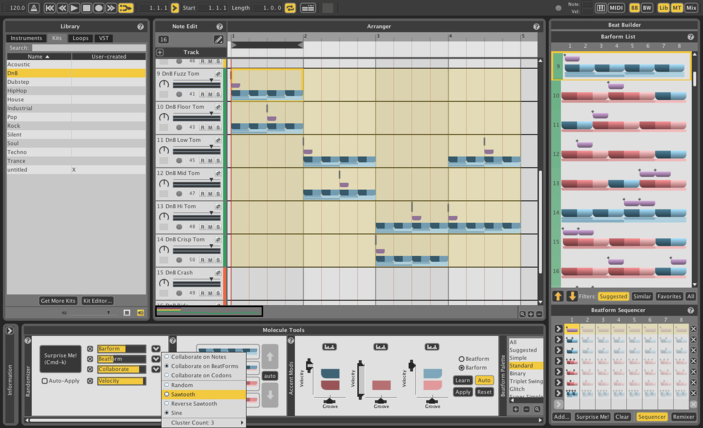 Liquid Rhythm Randomizer screenshot 3