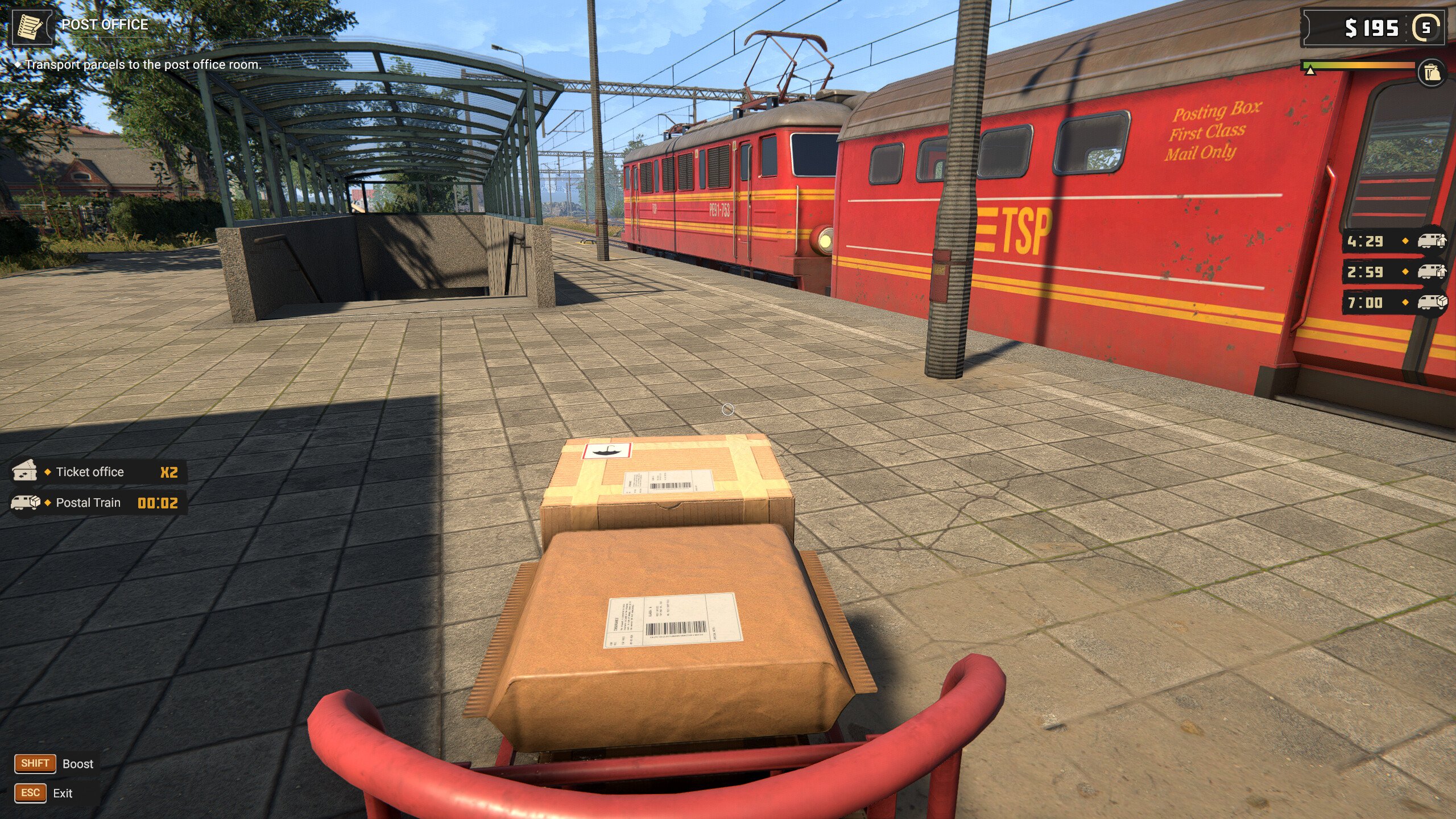 Train Station Project screenshot 11