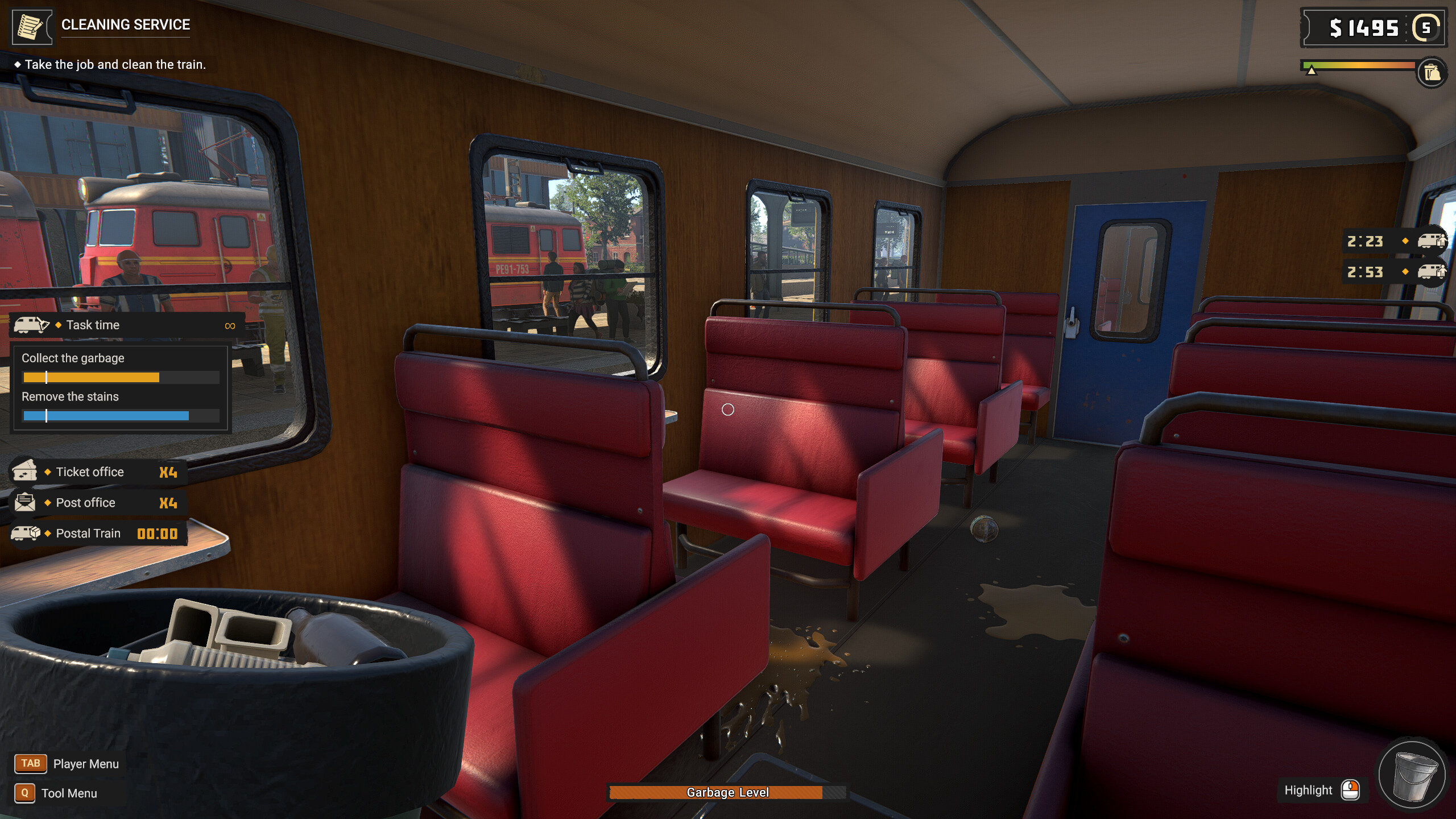 Train Station Project screenshot 2