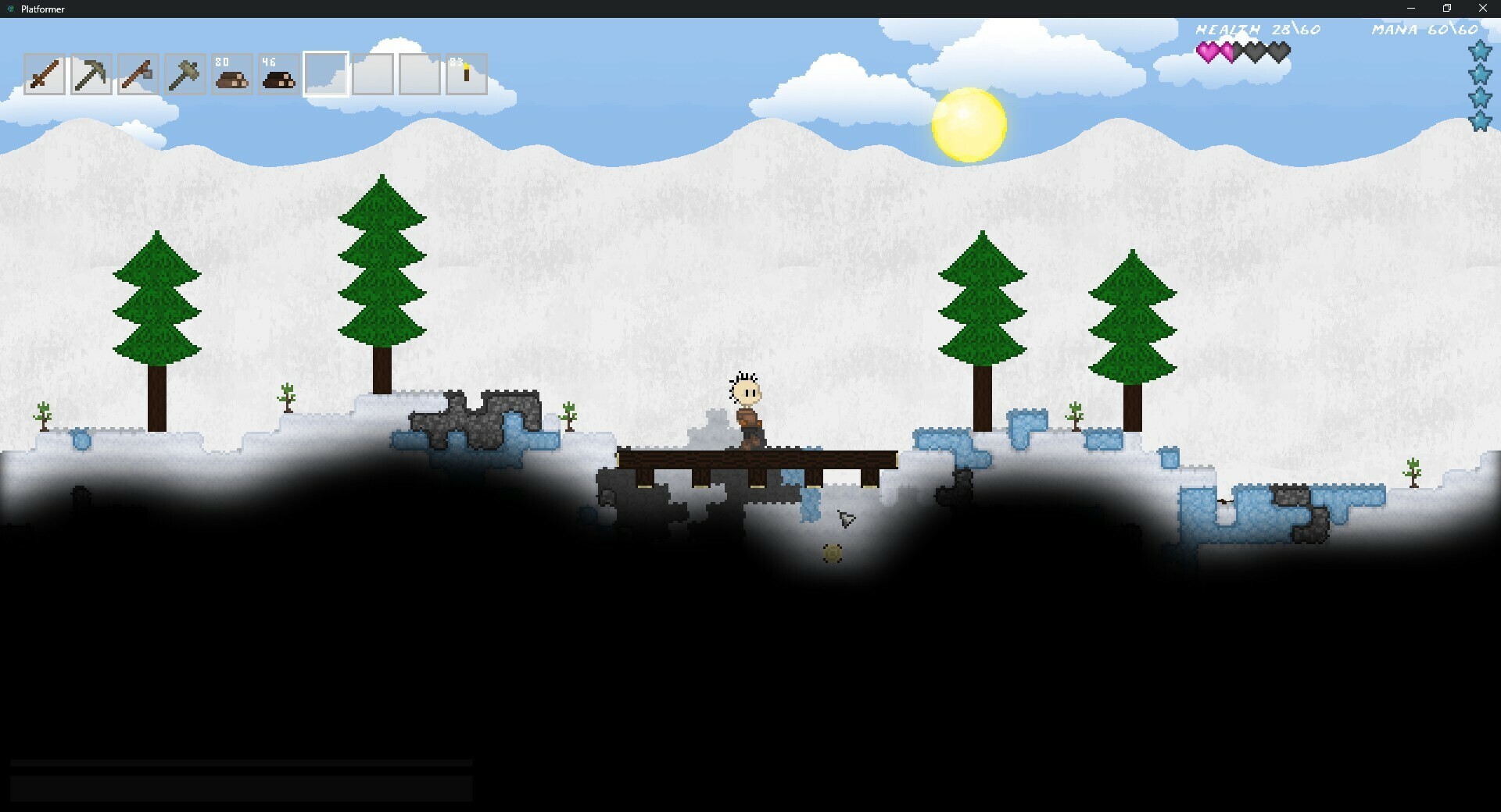 Platformer screenshot 2