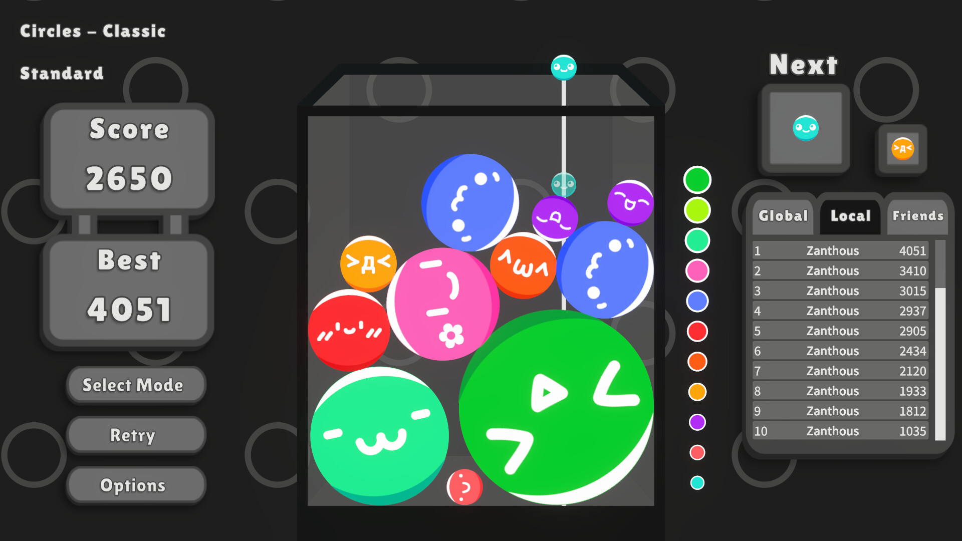 Suika Shapes screenshot 3