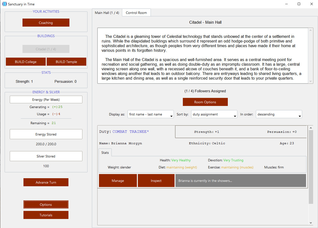 Sanctuary in Time screenshot 2