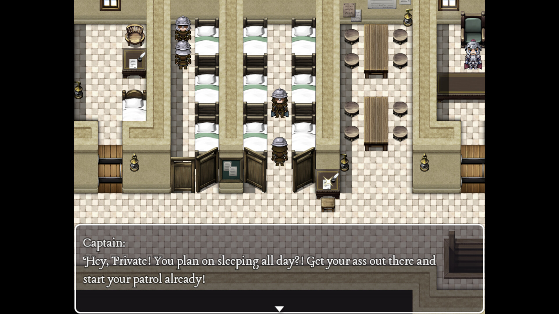 The Black Guards of Odom - Desert Town Prison screenshot 2