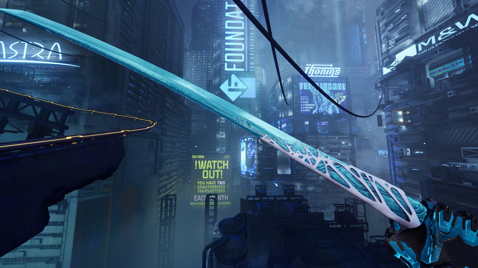 Ghostrunner 2 - Ice Pack screenshot 1