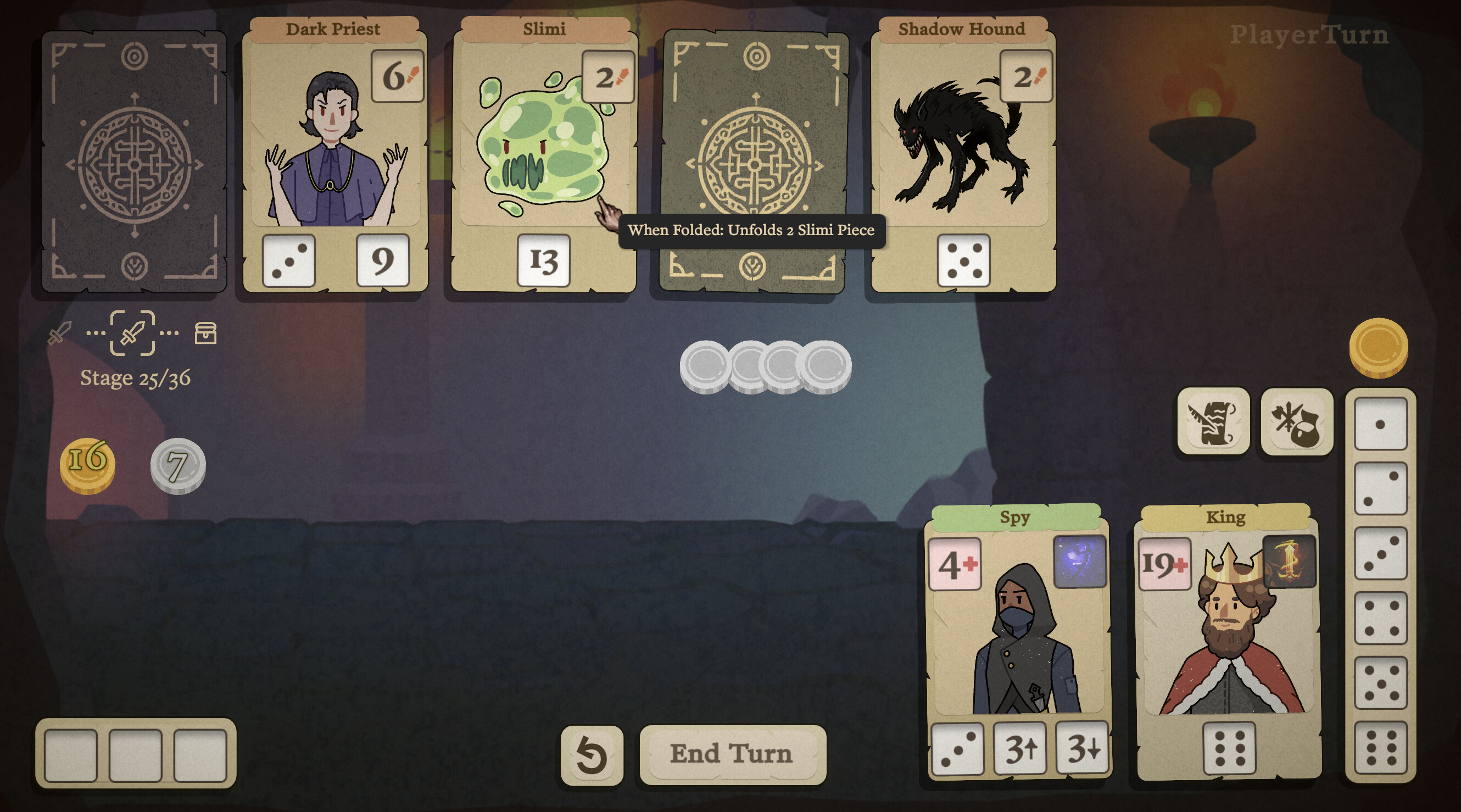 Dice & Fold screenshot 2