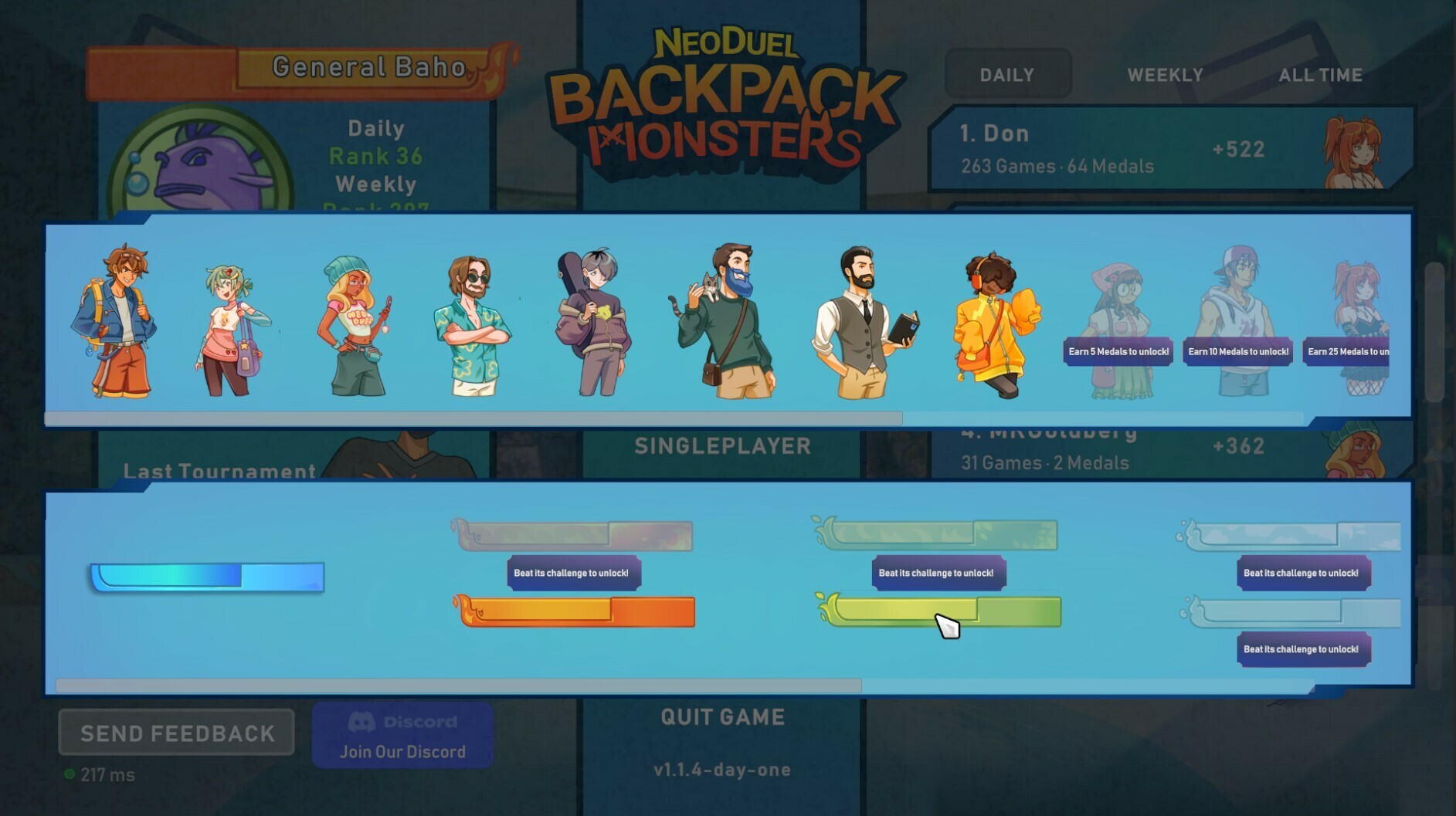 NEODUEL: Backpack Monsters  screenshot 5