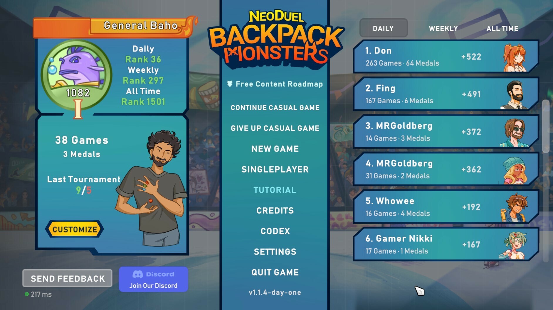 NEODUEL: Backpack Monsters  screenshot 3