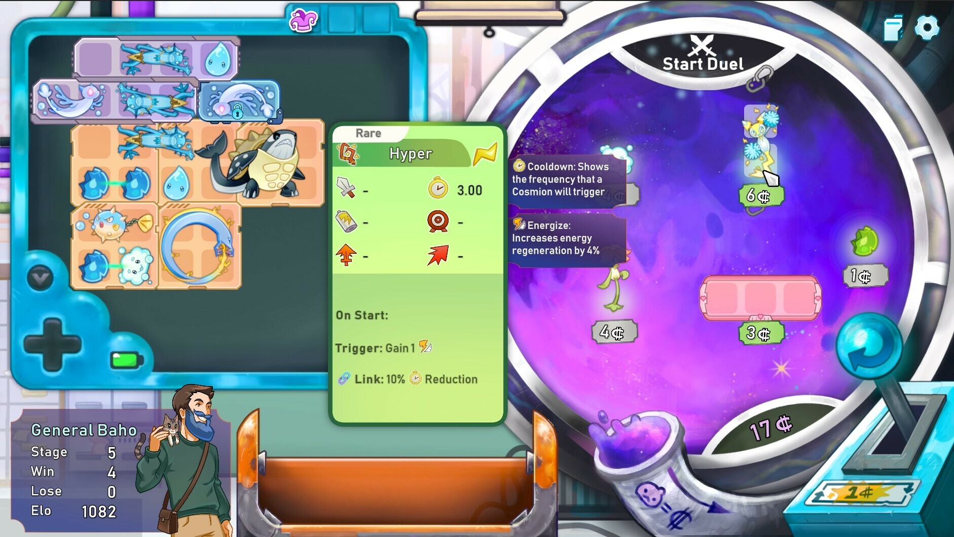 NEODUEL: Backpack Monsters  screenshot 2