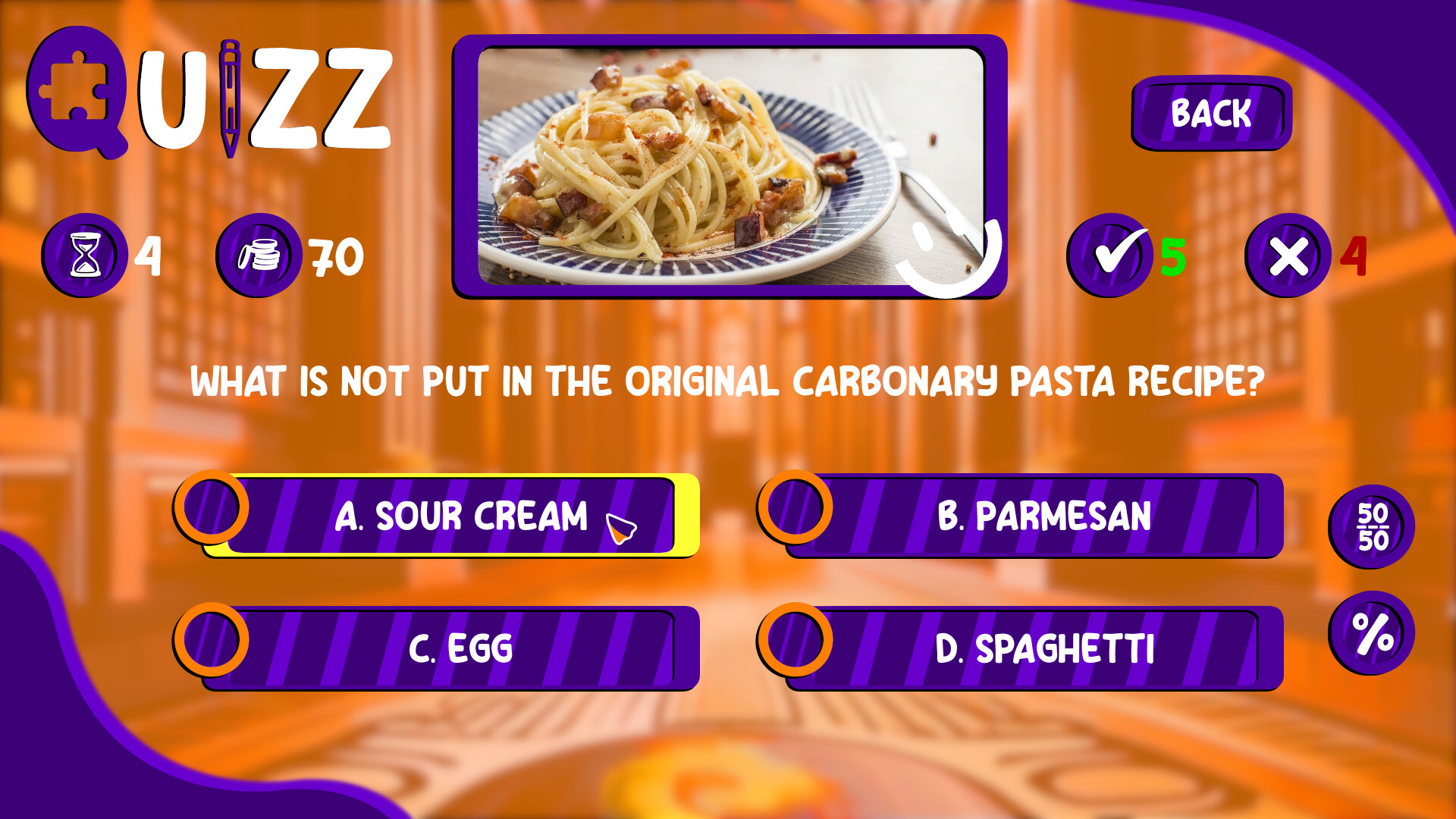 Quizz screenshot 1