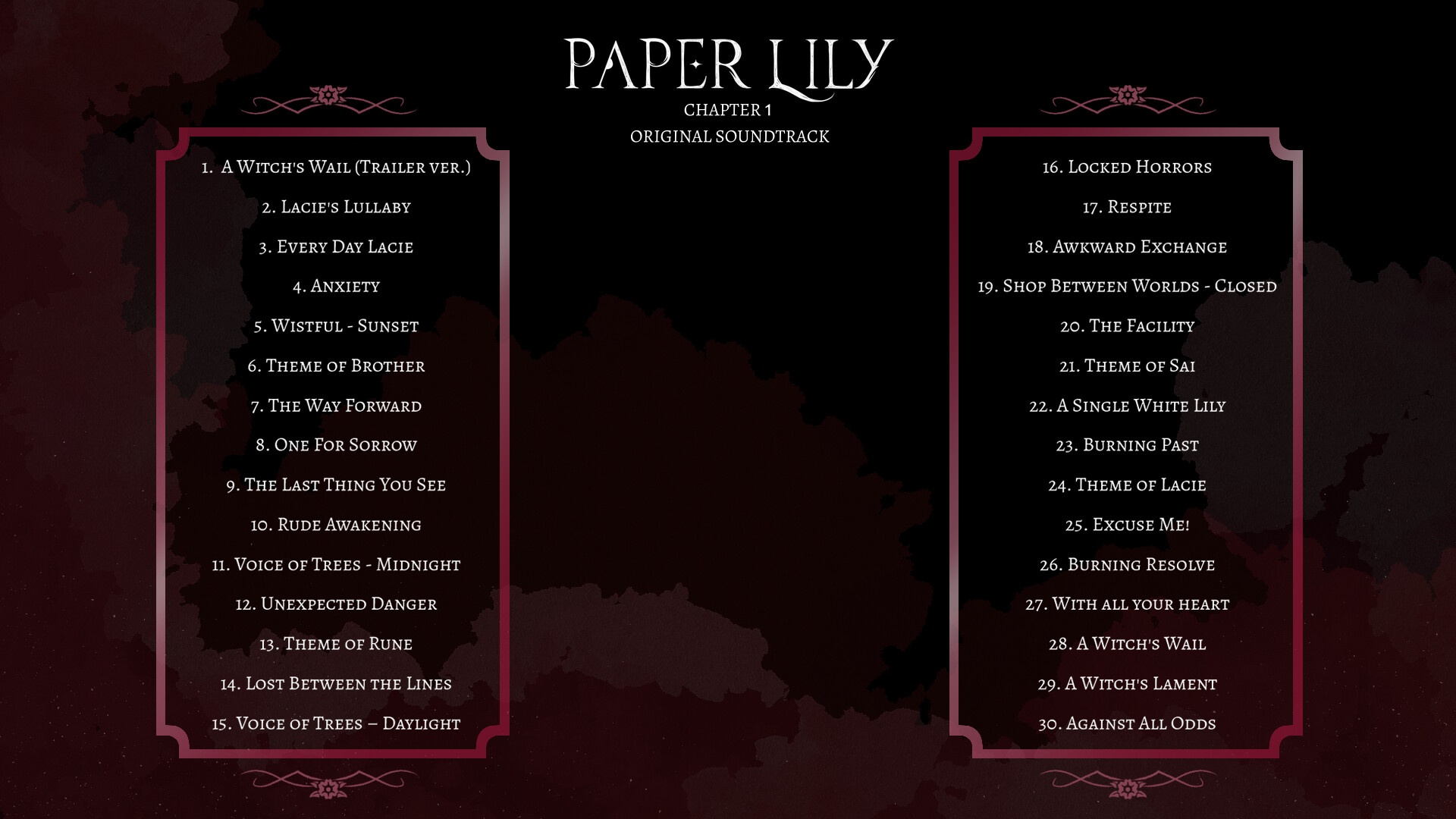 Paper Lily - Chapter 1 Soundtrack screenshot 1