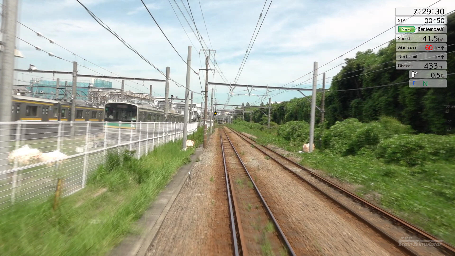JR EAST Train Simulator: Nambu Line (Kawasaki to Tachikawa) E233-8000 series Tsurumi Line (Tsurumi to Ogimachi,Okawa,Umishibaura) 205-1100 series screenshot 42
