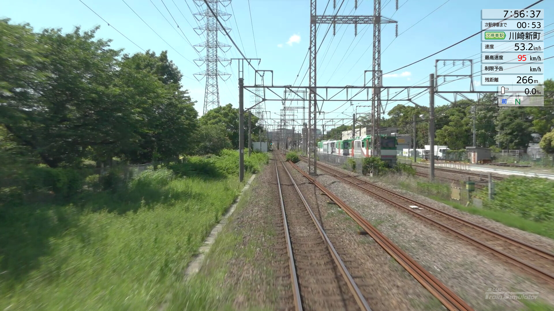 JR EAST Train Simulator: Nambu Line (Kawasaki to Tachikawa) E233-8000 series Tsurumi Line (Tsurumi to Ogimachi,Okawa,Umishibaura) 205-1100 series screenshot 27
