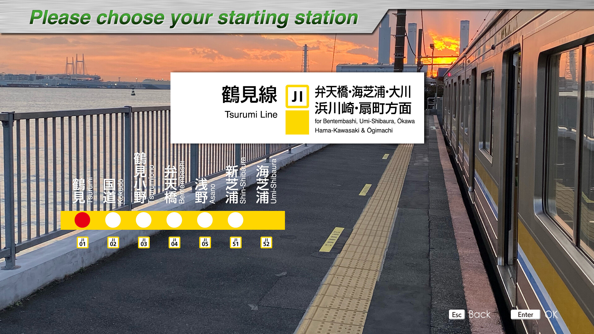 JR EAST Train Simulator: Nambu Line (Kawasaki to Tachikawa) E233-8000 series Tsurumi Line (Tsurumi to Ogimachi,Okawa,Umishibaura) 205-1100 series screenshot 37