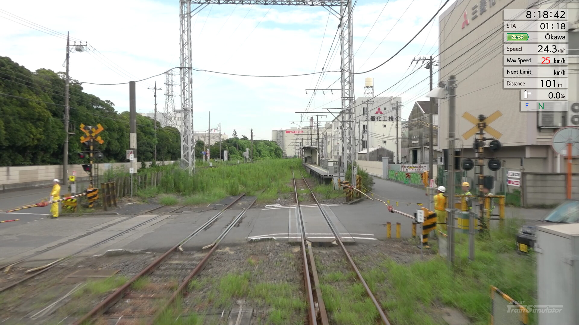 JR EAST Train Simulator: Nambu Line (Kawasaki to Tachikawa) E233-8000 series Tsurumi Line (Tsurumi to Ogimachi,Okawa,Umishibaura) 205-1100 series screenshot 48