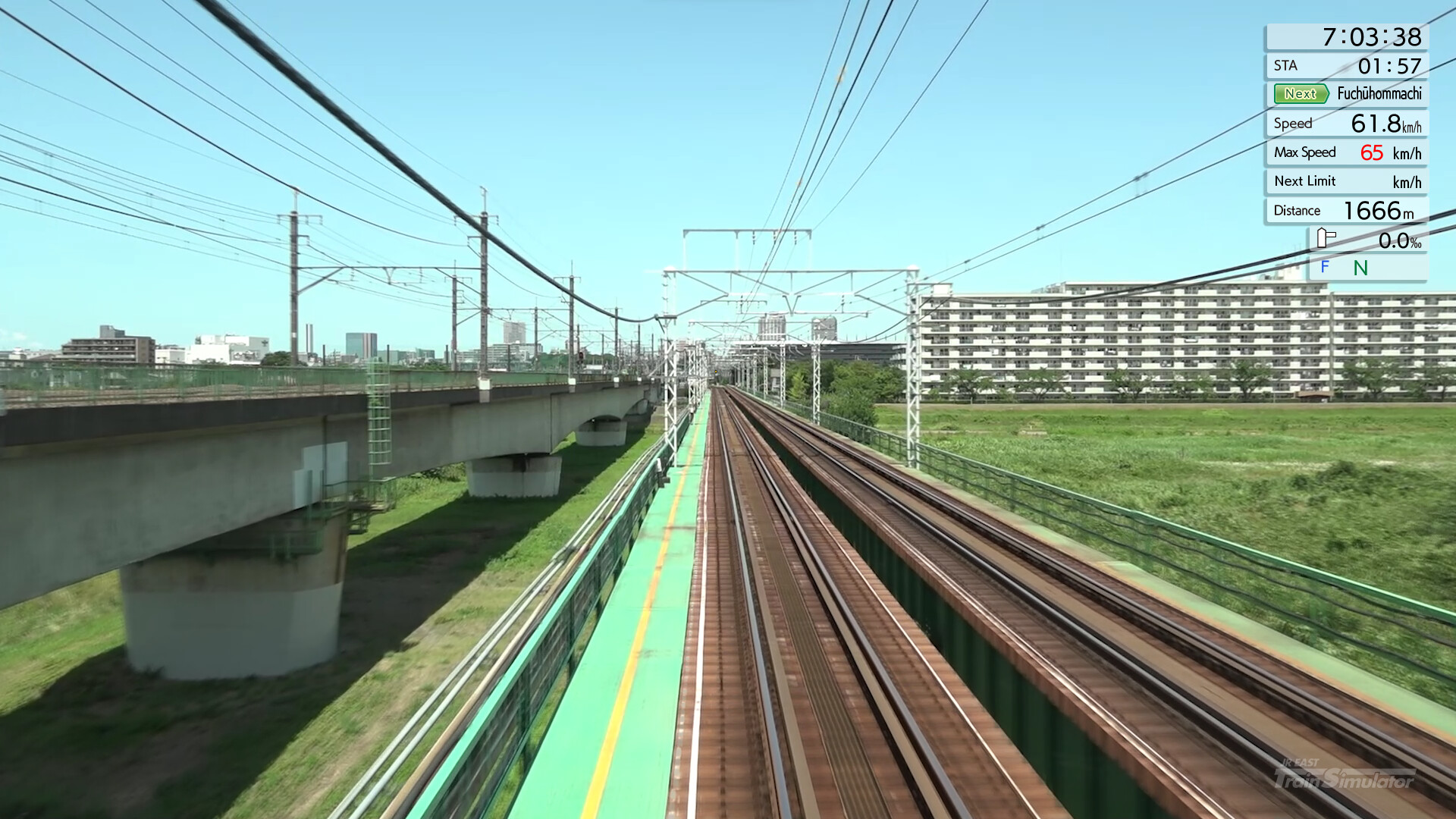 JR EAST Train Simulator: Nambu Line (Kawasaki to Tachikawa) E233-8000 series Tsurumi Line (Tsurumi to Ogimachi,Okawa,Umishibaura) 205-1100 series screenshot 16