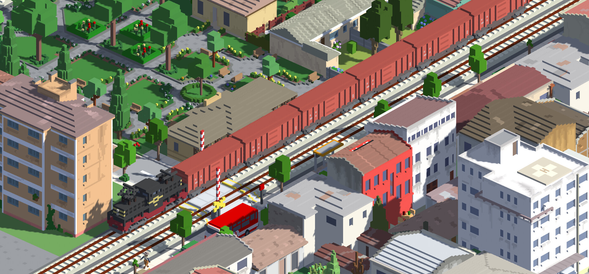 Urbek City Builder - Trains screenshot 2