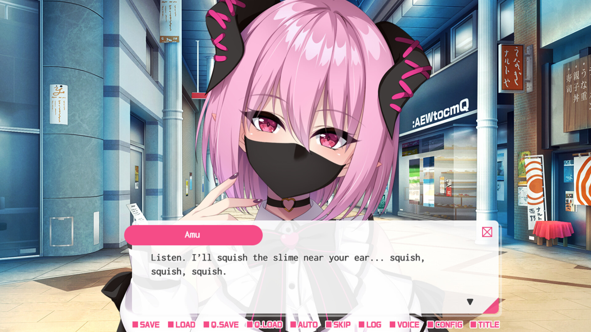 My oshi vtuber jumped through the screen and now we're living together: Slightly psycho succubus ASMR streamer screenshot 4