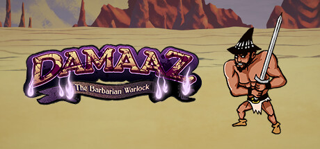 Damaaz the Barbarian Warlock: header artwork