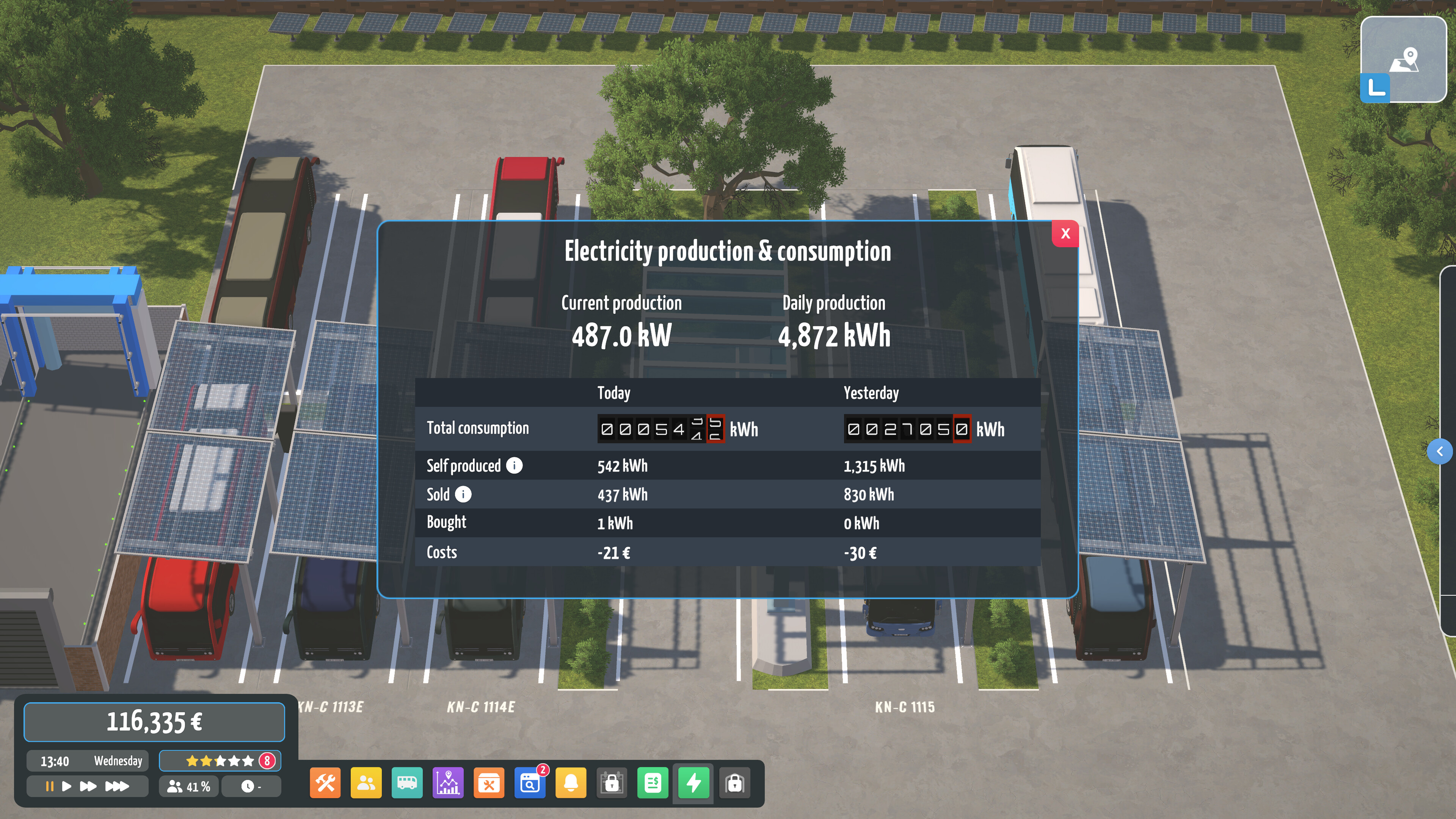 City Bus Manager - E-Bus & Green Energy screenshot 5