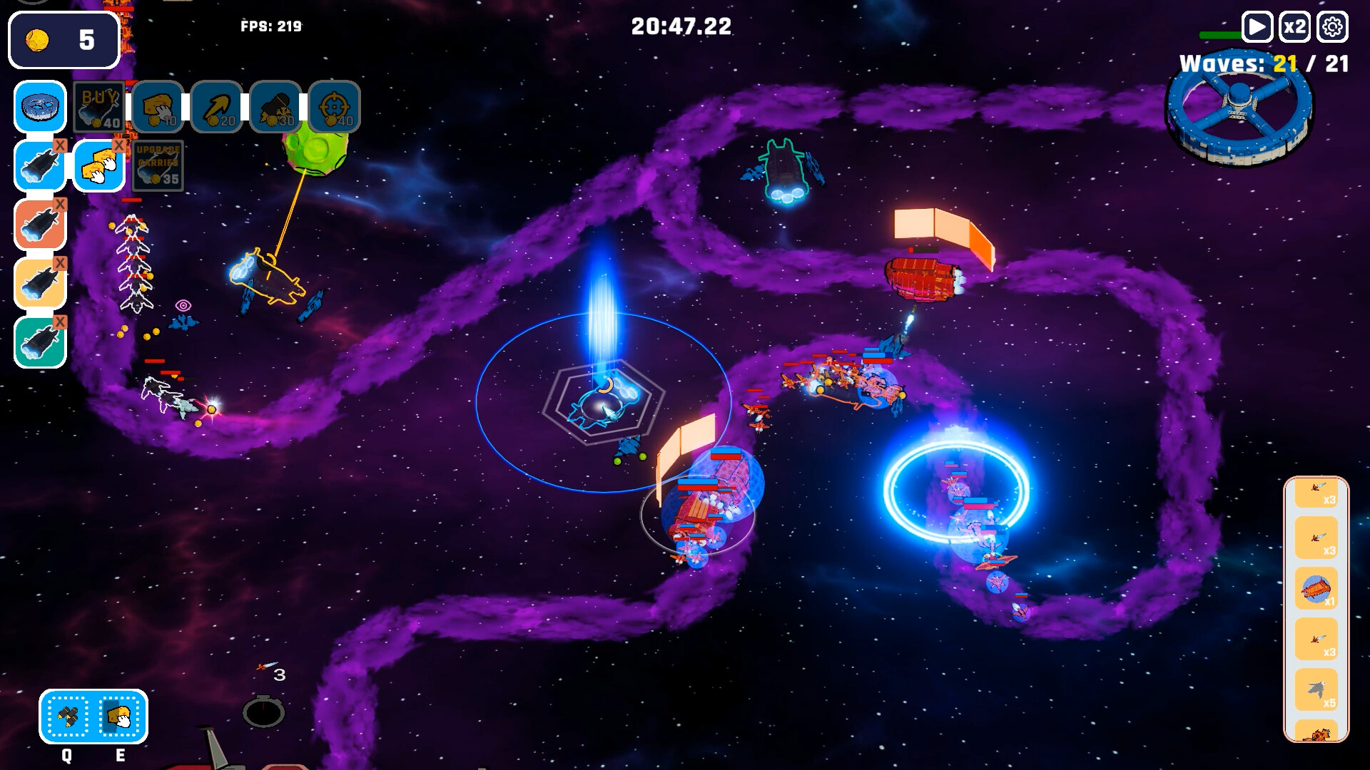 Space Cheese Defenders screenshot 5