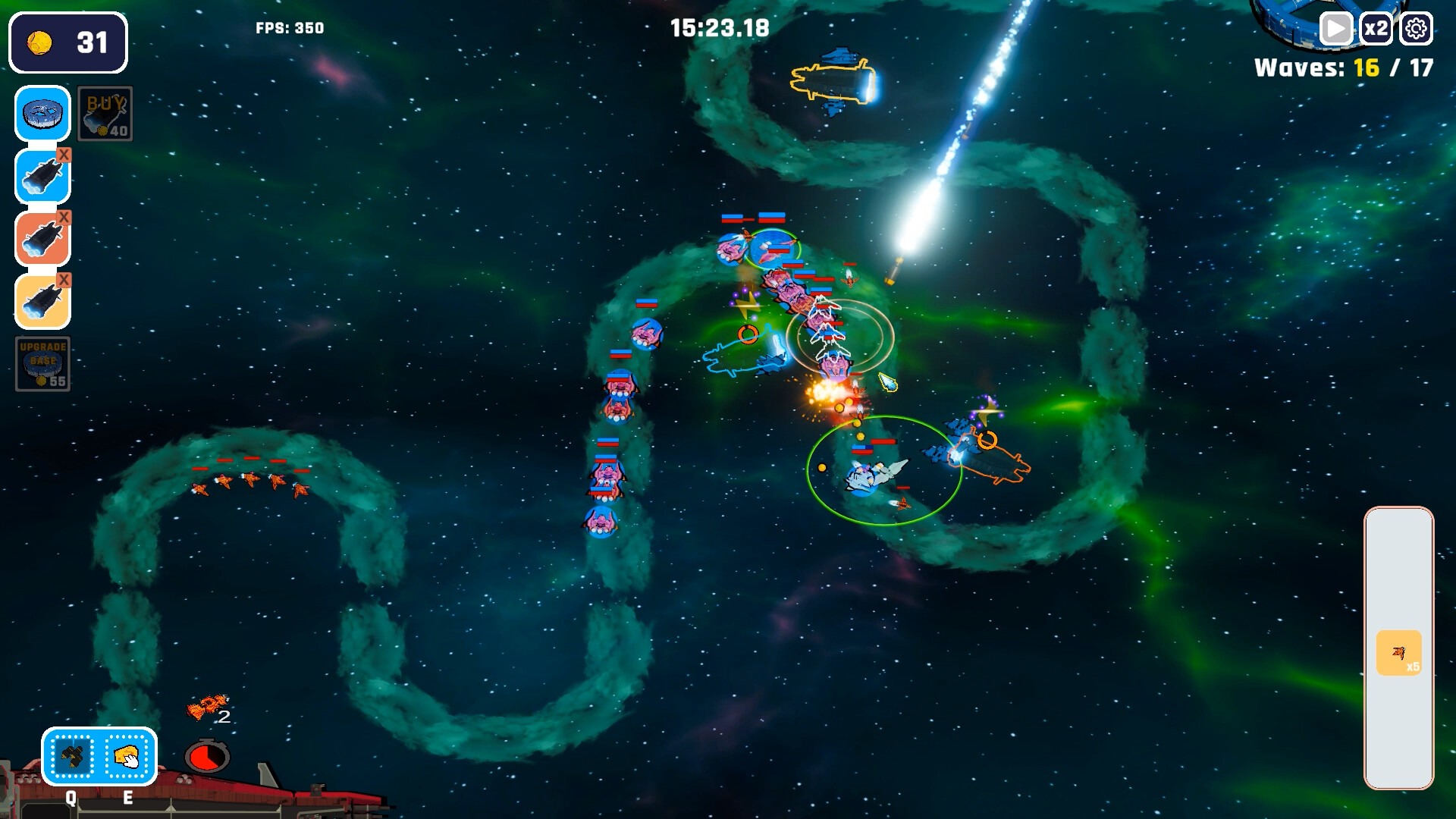 Space Cheese Defenders screenshot 4