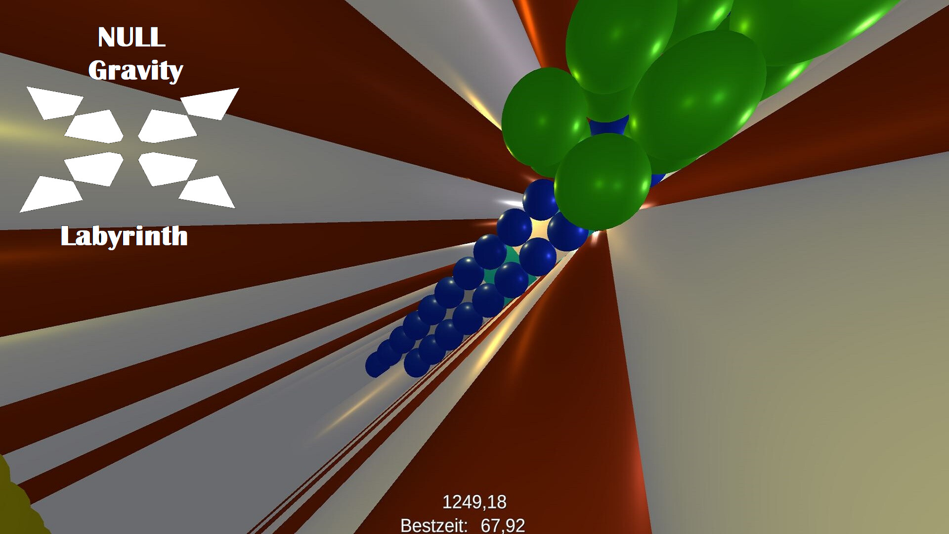 Null Gravity Labyrinth screenshot 1
