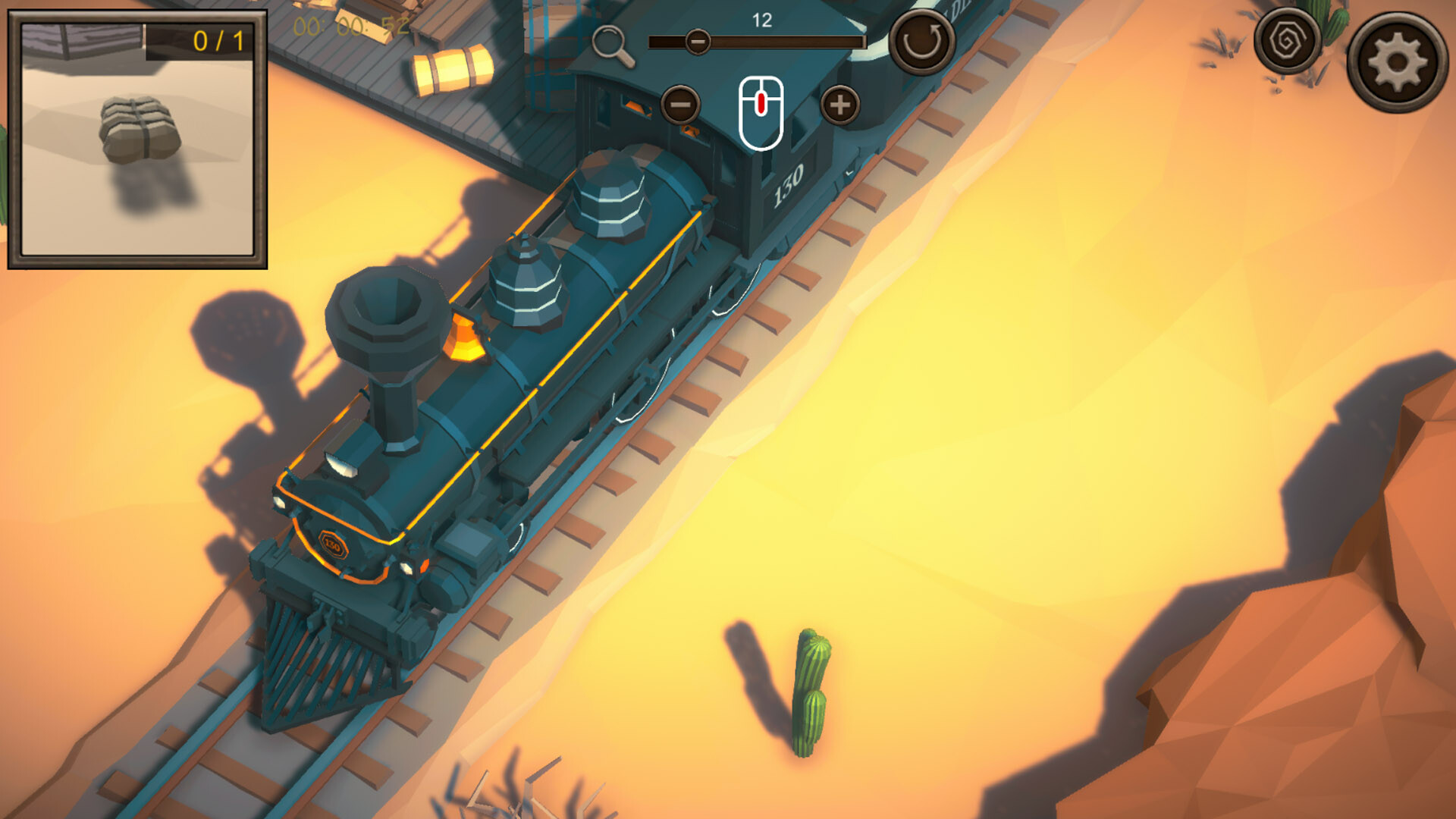 Hidden Western Top-Down 3D screenshot 2