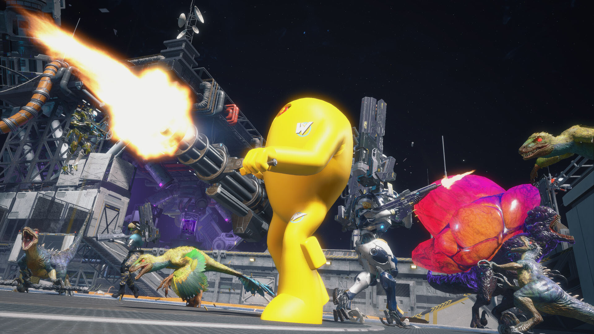 Exoprimal - Krieger Mega Man Set screenshot 5