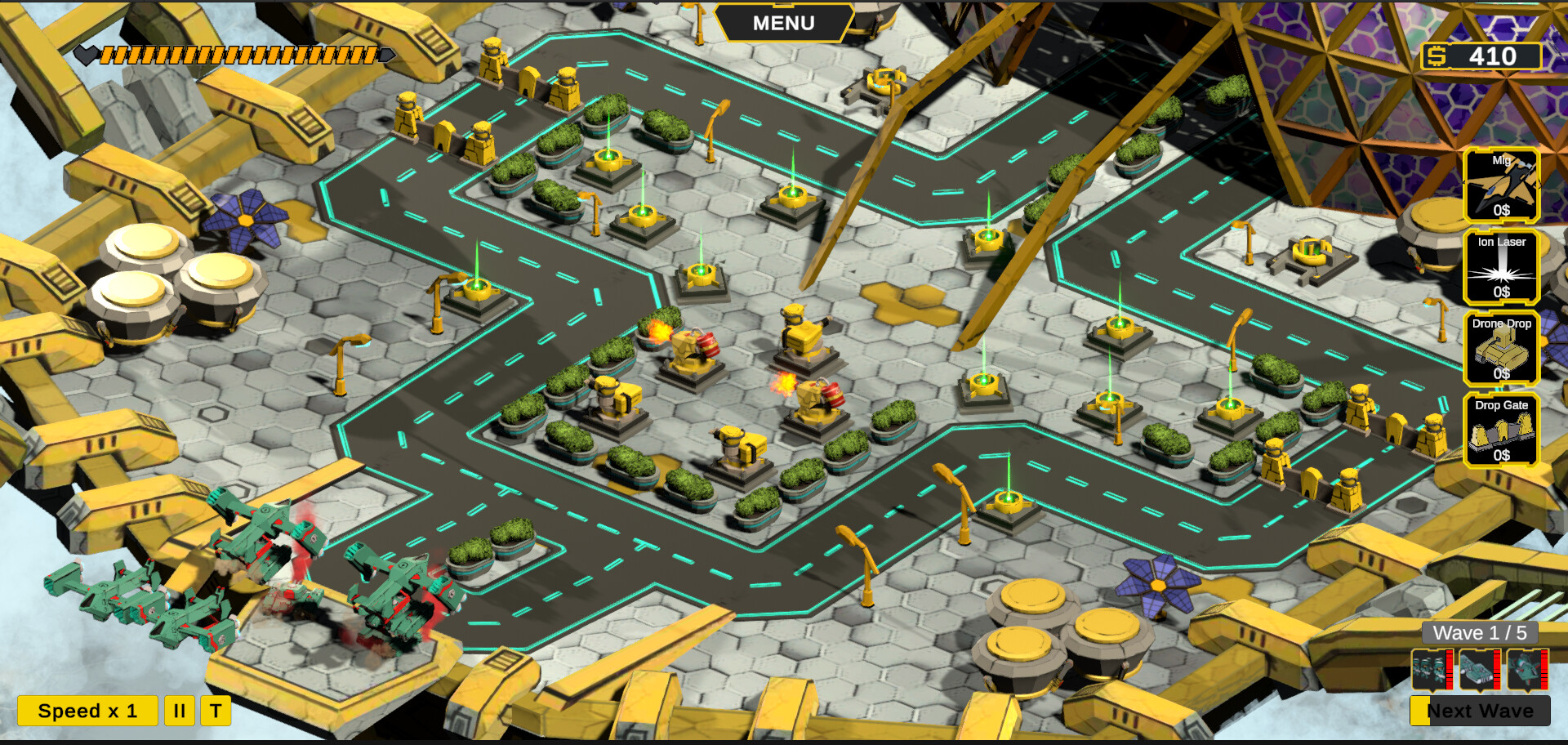 Neocon Tower Defence 3 screenshot 1