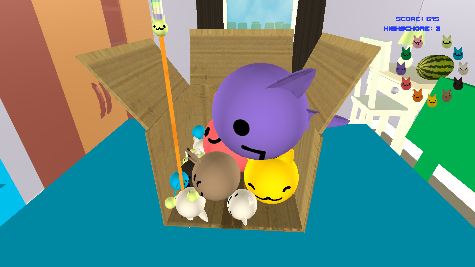 Fill the Cat Box! screenshot 1