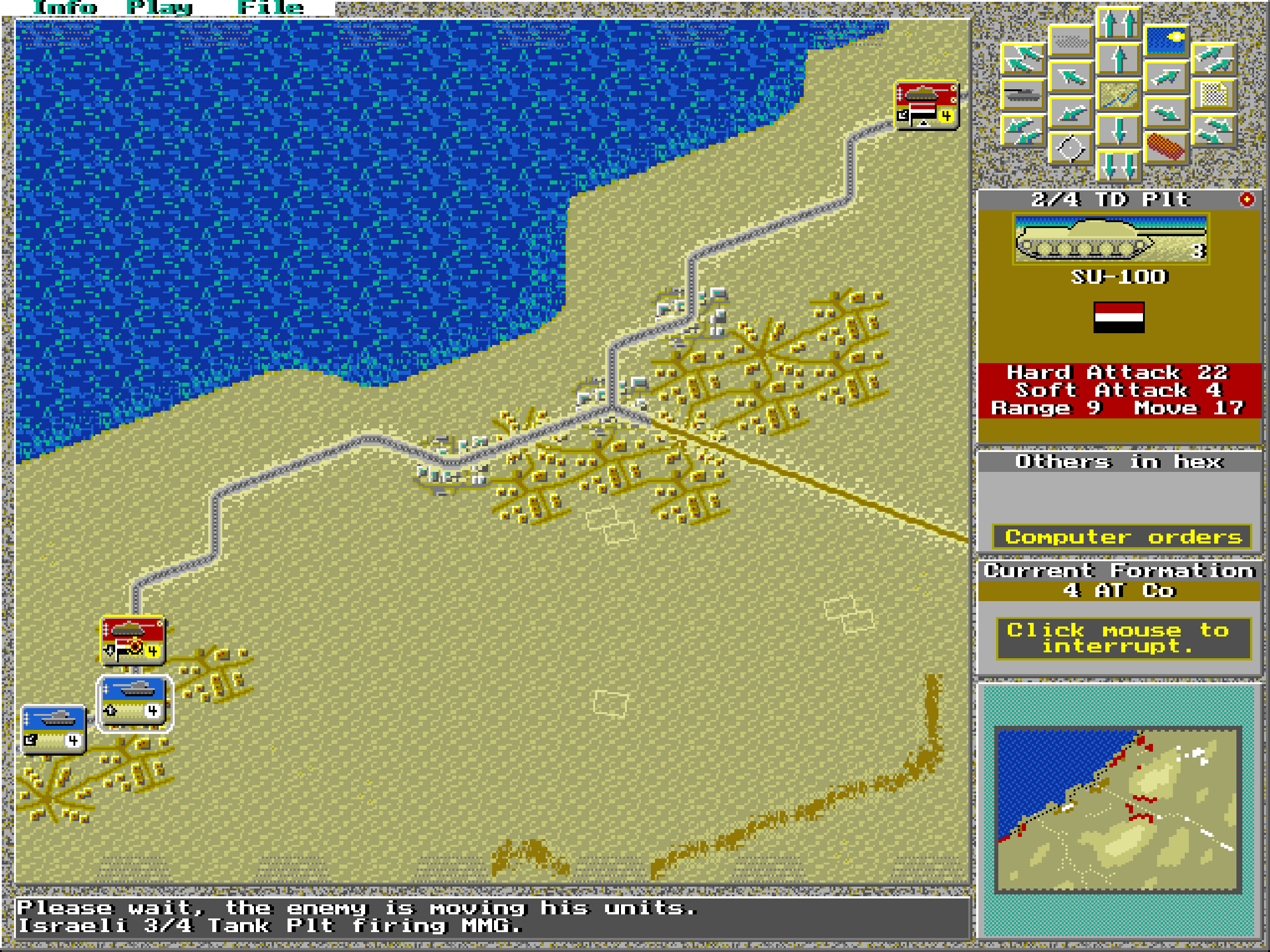 Wargame Construction Set II: Tanks! screenshot 3